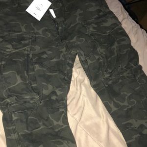 Camo cargo pants